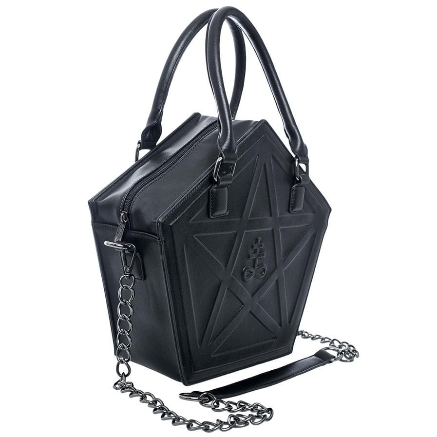 Sac A Main Gothique Avec Clous Et Boucles