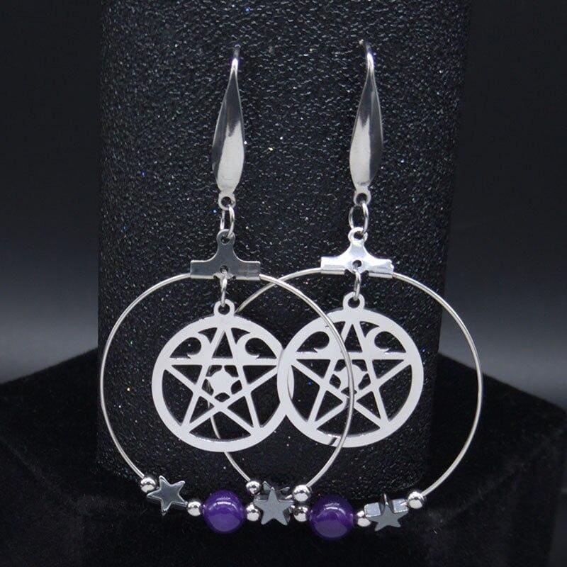 Boucle d'Oreille Homme CHAUVE SOURIS | Stag Bijoux